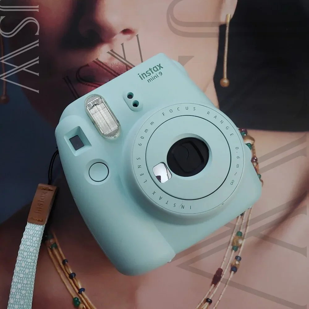 Powder Blue FujiFilm Instax Mini 9 Instant Film Camera